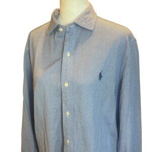Polo by Ralph Lauren Blue Dress Shirt